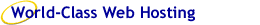 World-Class Web Hosting