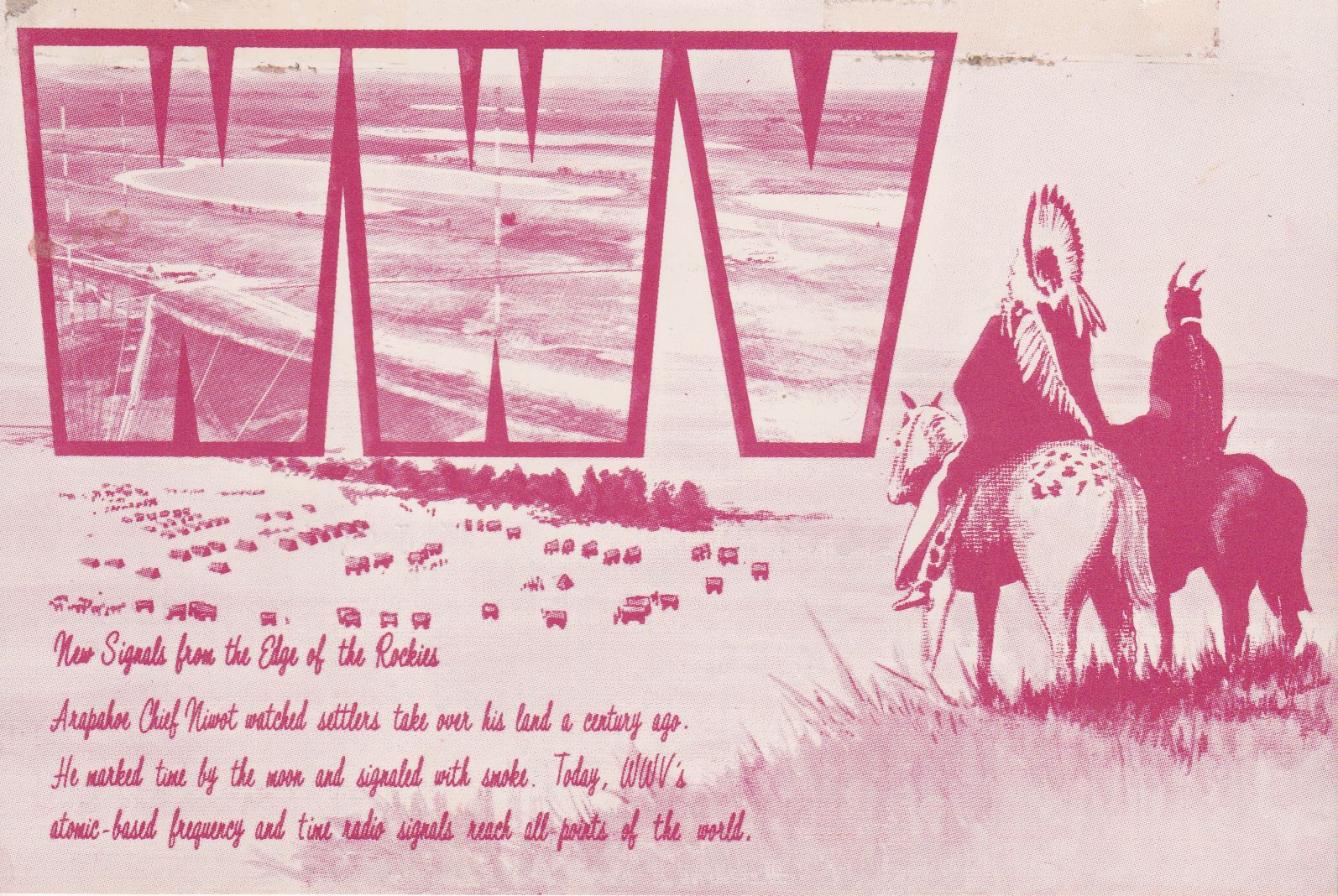 Front for WWV (Time Station)