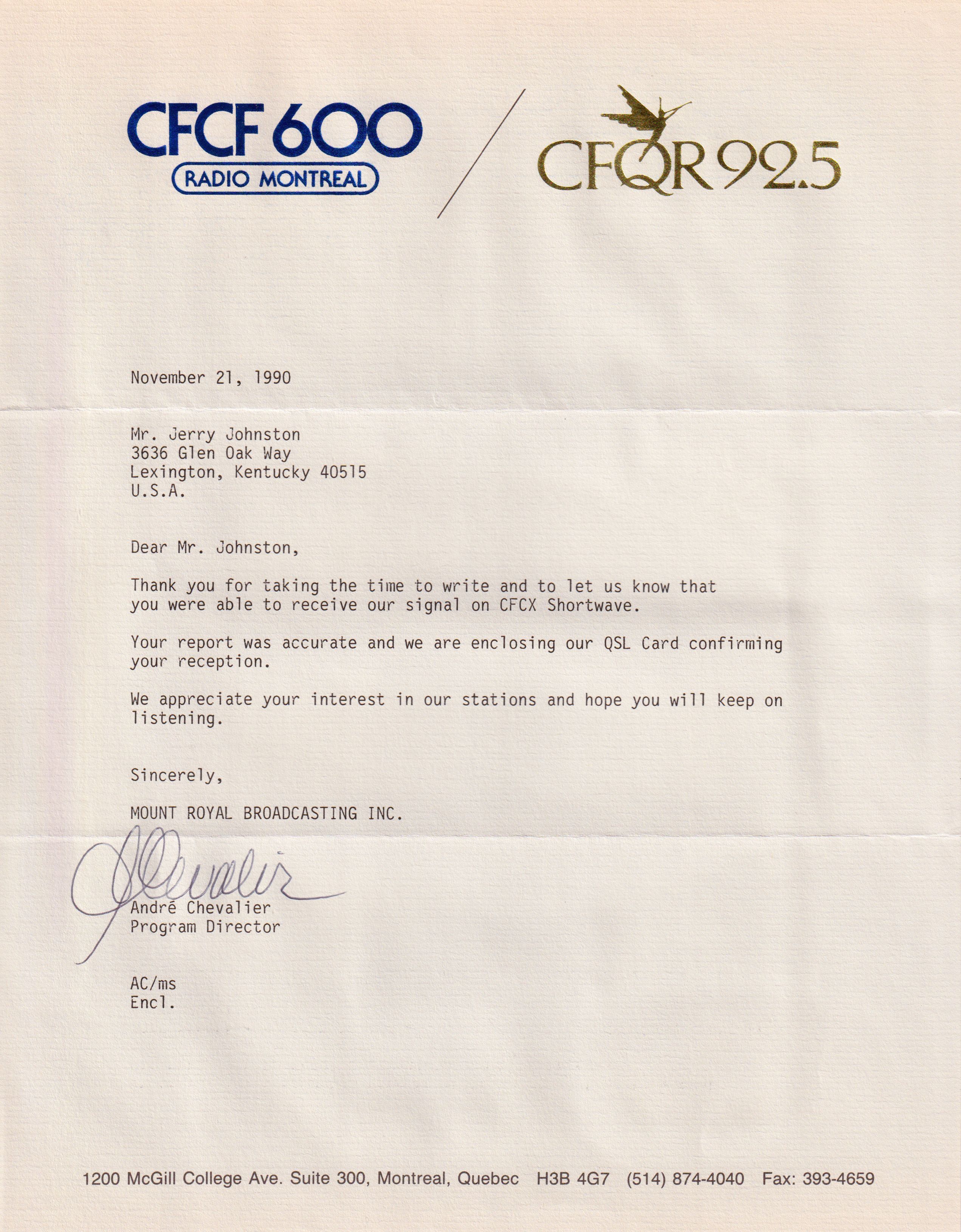 Letter