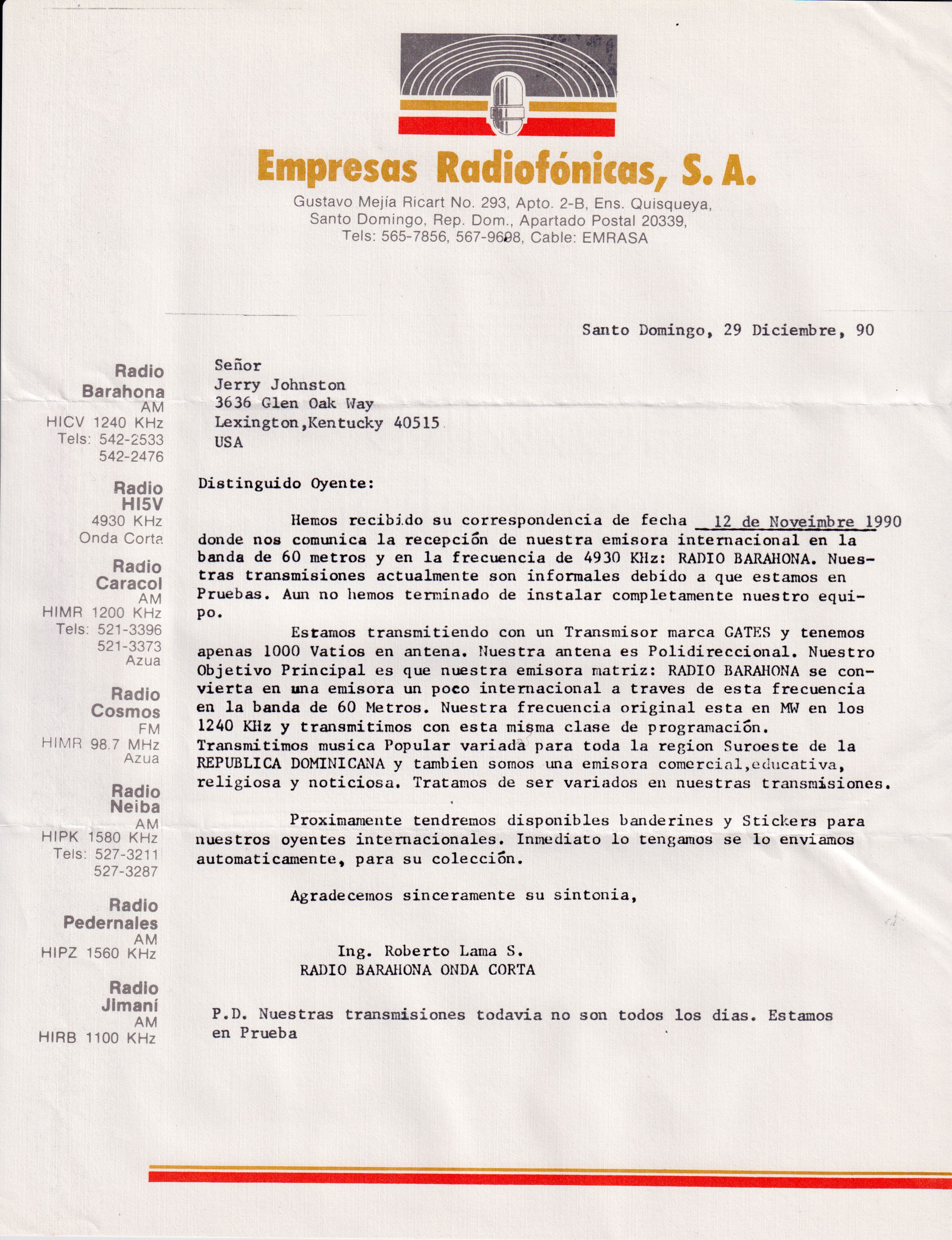 Letter