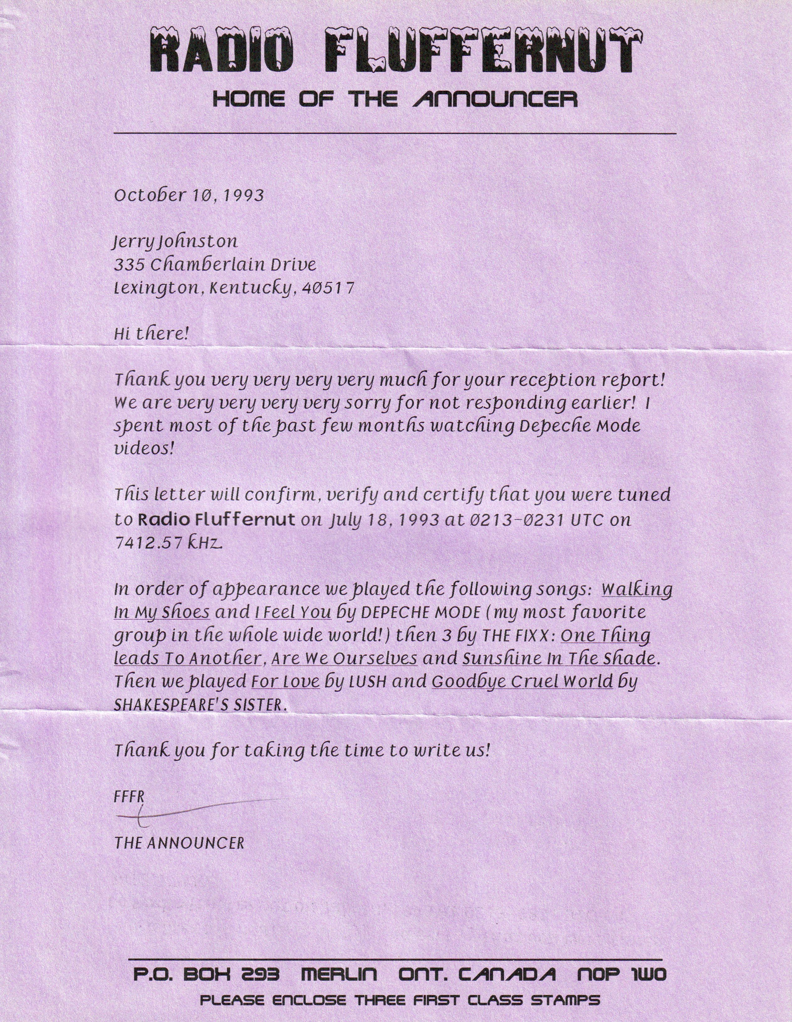 Letter