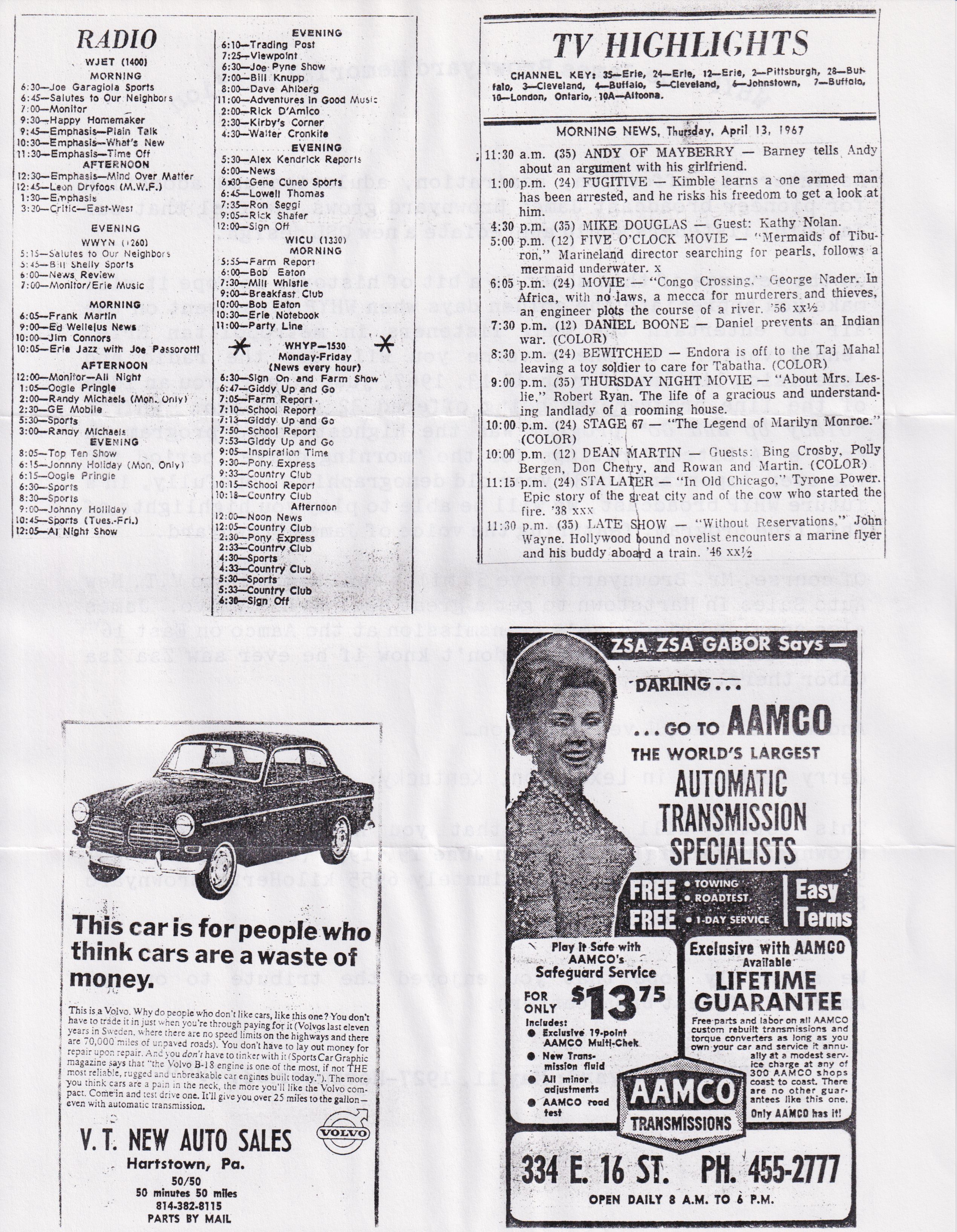 Letter2 of WHYP (Pirate) QSL