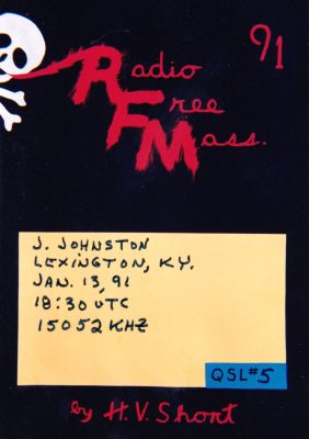 QSL front for RFM (Pirate)