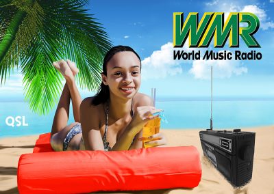 QSL front for World Music Radio